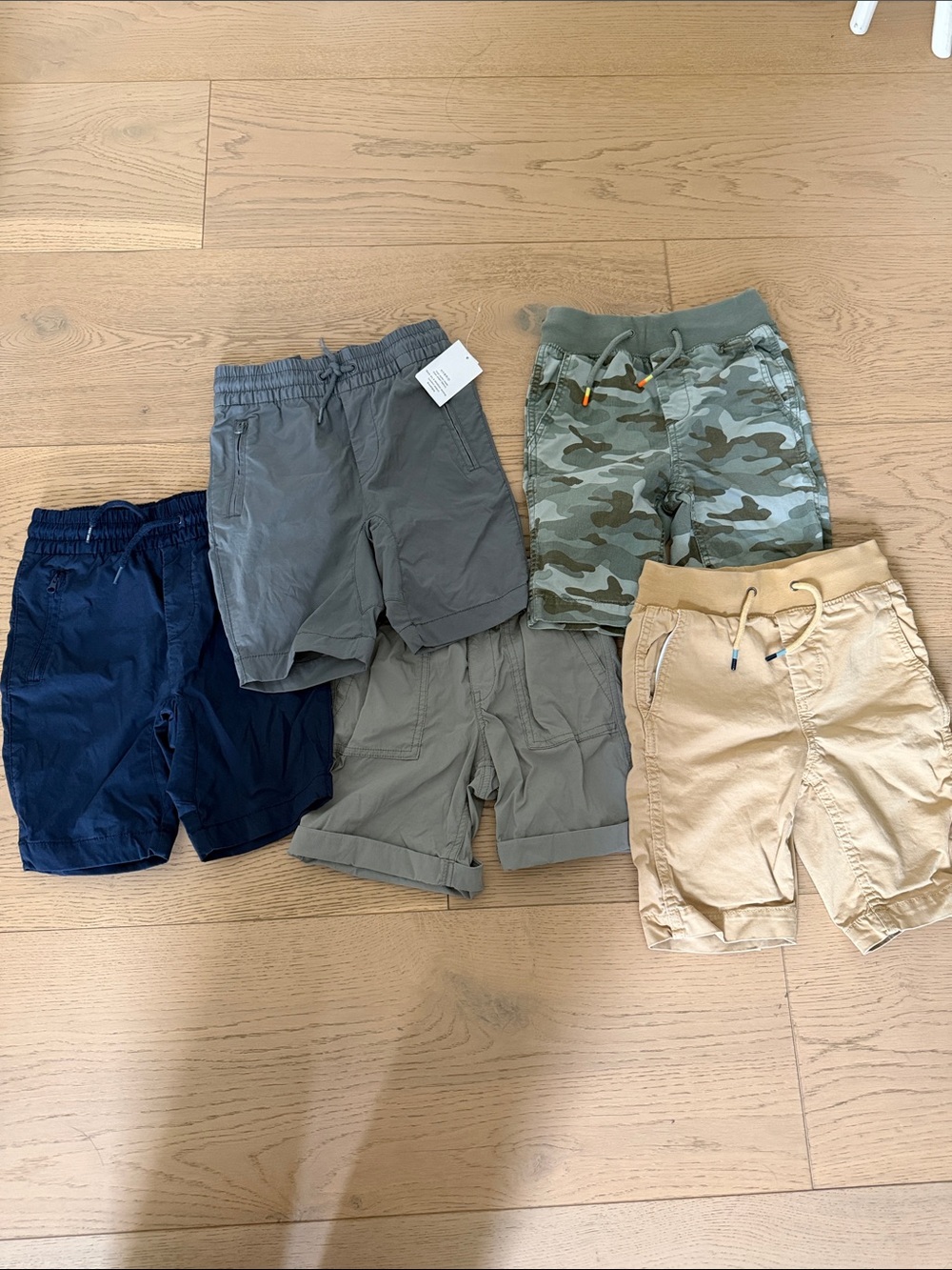 GAP kids Drawstring Shorts - Multi-Color set of 5